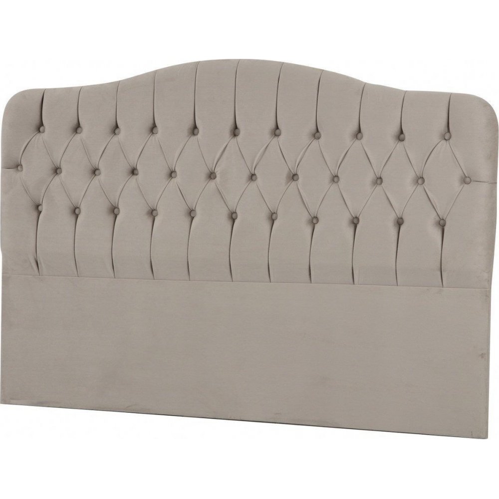 Vassi sengegavl 140 x 125 cm - Beige - Sengegavler