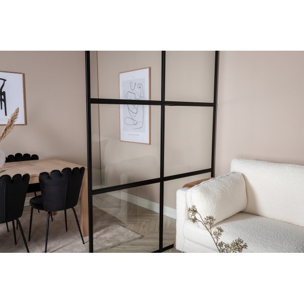 Leif industrivegg 150 x 210 cm - Sort Leif industrivegg 150 x 210 cm - Sort