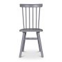 Sintorp spisegruppe, rundt spisebord 115 cm inkludert 4 stk. Orust pinnestoler - betong (laminat)
