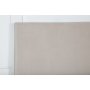 Alvik glatt sengegavl 160 cm - Beige flyel