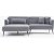 Revos divan sofa venstre - Gr