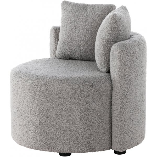 Kelso 2-seters barnesofa - Grå teddy Kelso 2-seters barnesofa - Grå teddy