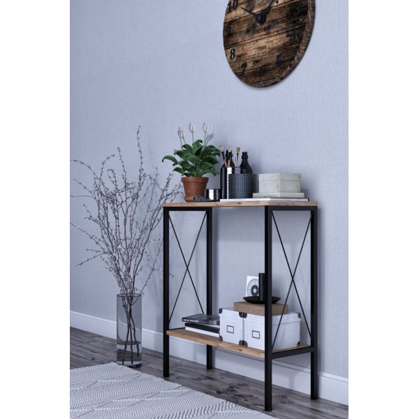 Nina avlastningsbord 73 x 26 cm - Sort
