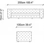 Zeus 3-seters sofa - Gr
