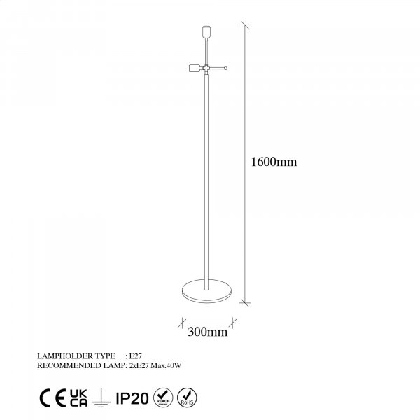 Bette gulvlampe - Vintage Bette gulvlampe - Vintage