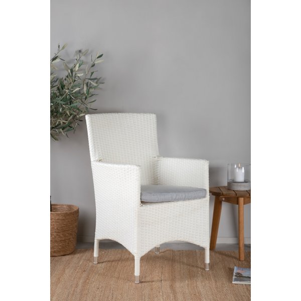 Malin spisestuestol - Grå/Hvit Malin spisestuestol - Grå/Hvit