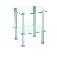 Kiera lampebord - Metall/glass Kiera lampebord - Metall/glass