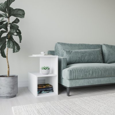 Larmon sidebord - Hvit