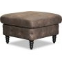 Ashford chesterfield fotskammel - Brunt kolr