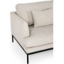 Pearl 3-seters sofa - Krem