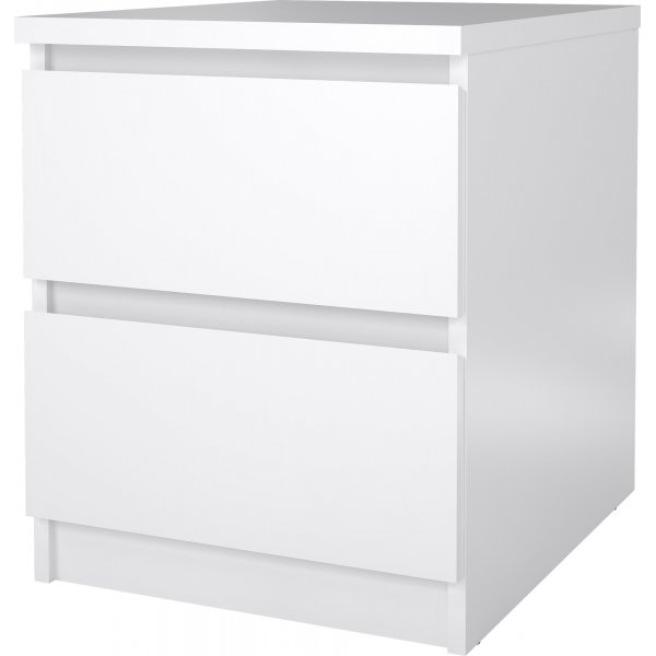Naia nattbord 2 - Hvit Naia nattbord 2 - Hvit