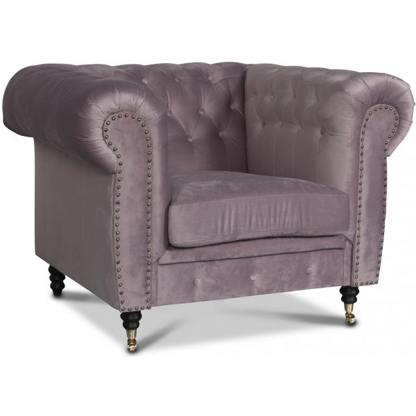 Chesterfield Sheffield Lenestol - Valgfri farge på trekk Chesterfield Sheffield Lenestol - Valgfri farge på trekk