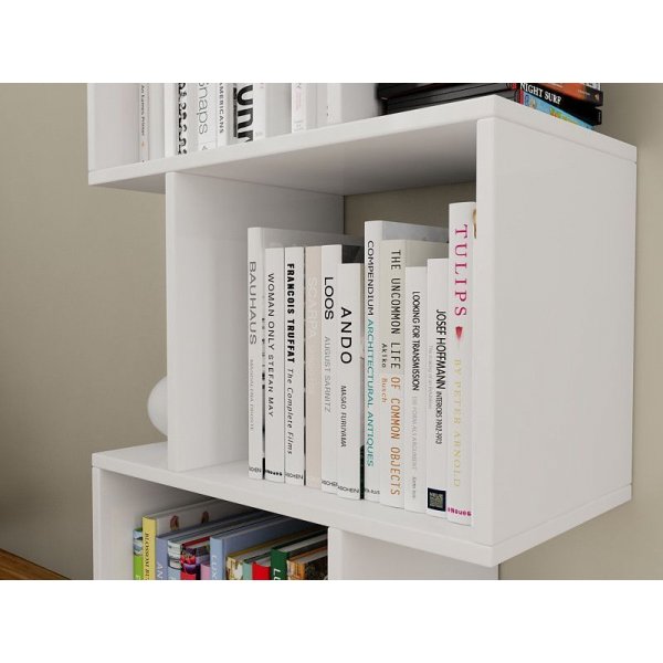 Meric bokhylle - Hvit Meric bokhylle - Hvit