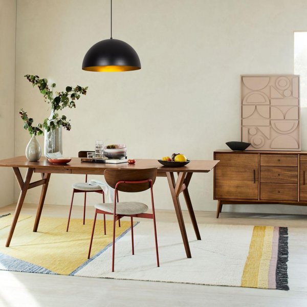 Sivani taklampe 722 - Sort/gull Sivani taklampe 722 - Sort/gull