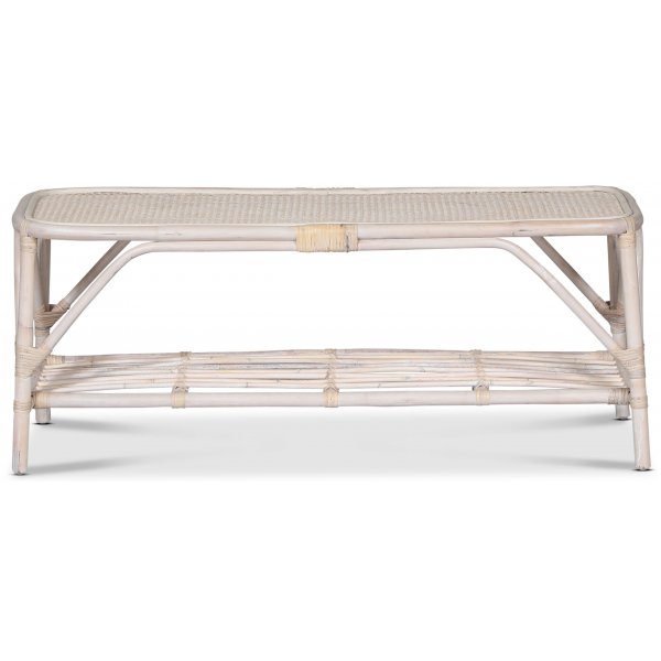 Glory Webbing salongbord - Rotting /Whitewash + Flekkfjerner for møbler Glory Webbing salongbord - Rotting /Whitewash + Flekkfjerner for møbler