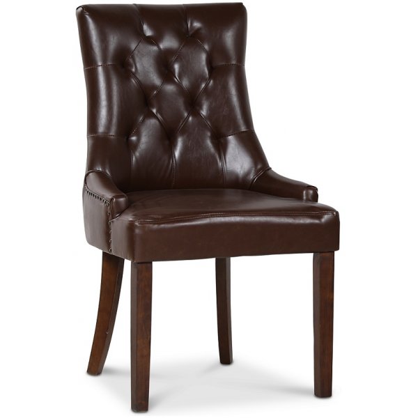 Tuva New Port stol med hndtak - Vintage PU