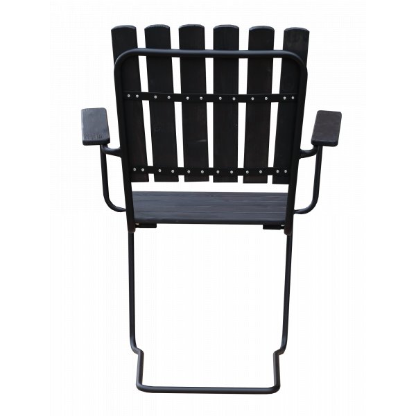 Stol i fjærstål for spisegruppe Vaxholm (produsert i Europa) - Svart Stol i fjærstål for spisegruppe Vaxholm (produsert i Europa) - Svart