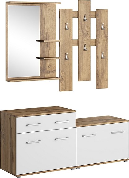 Pronto 8 gangmøbel - Wotan eik Pronto 8 gangmøbel - Wotan eik