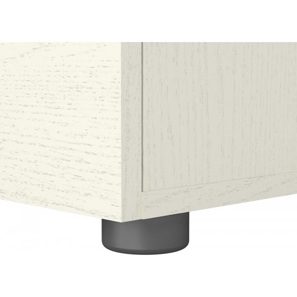 Pepe nattbord - Hvit ask