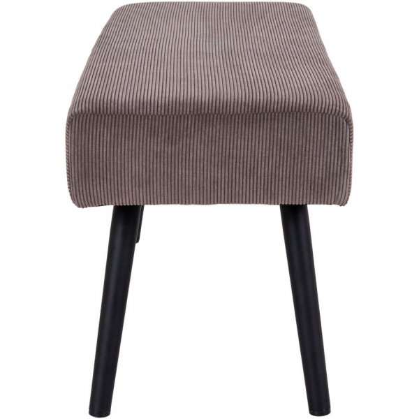 Skiby sittebenk - Grå/svart Skiby sittebenk - Grå/svart