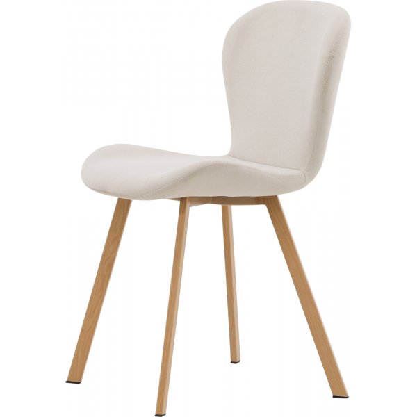 Lija spisestol - Beige/eik Lija spisestol - Beige/eik