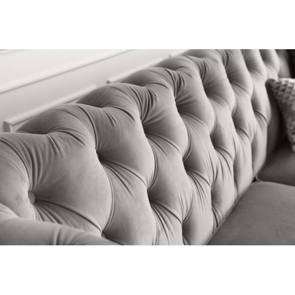 Sofa 2-seter chesterfield gr - Henry
