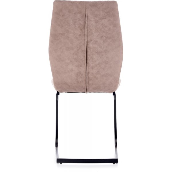 Floretta spisestol - Mørk beige/svart Floretta spisestol - Mørk beige/svart