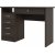 Function Plus skrivebord med 4 skuffer 109,3 x 48,5 cm - Mrkebrun
