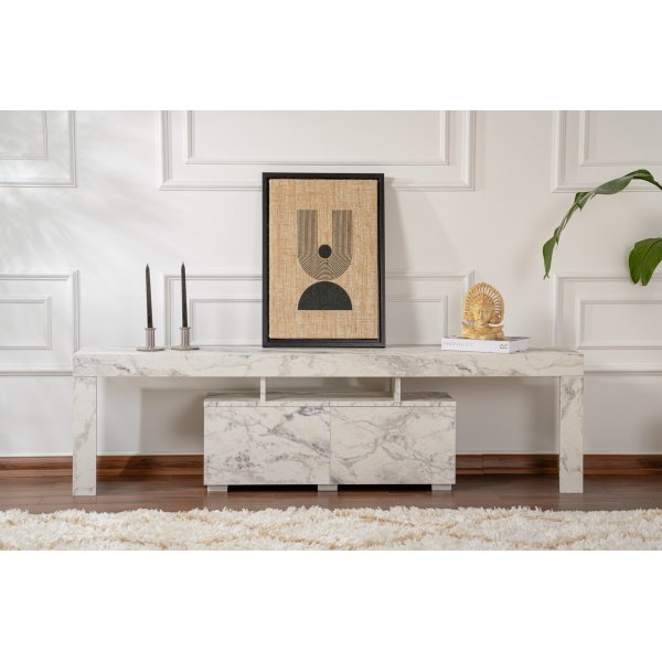 Enclave TV-stativ - Freesia marmor Enclave TV-stativ - Freesia marmor