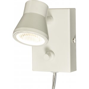 Pluto vegglampe LED - Hvit