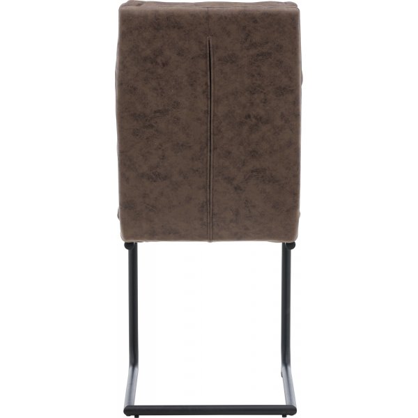 Zizo spisestuestol - Sort/brun Zizo spisestuestol - Sort/brun