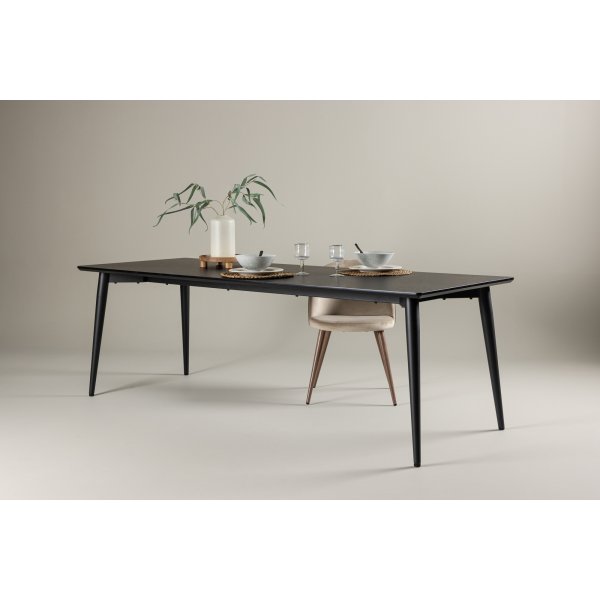 Ellis spisebord 230 x 85 cm - Sort Ellis spisebord 230 x 85 cm - Sort