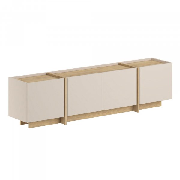 TV-stativ Lorensa 180 cm - Safir Eik