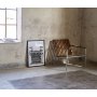 Alva lenestol - Galvanisert metall/teak
