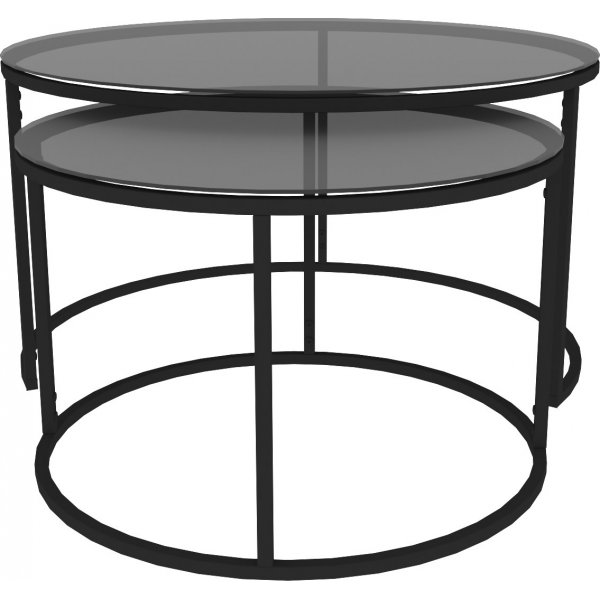 Kyoto sidebord Ø60/80 cm - Sort Kyoto sidebord Ø60/80 cm - Sort