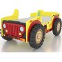 Monster truck sprinkelseng - 90 x 190 cm