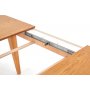 Wilbur spisebord uttrekkbart - Beige/honning eik