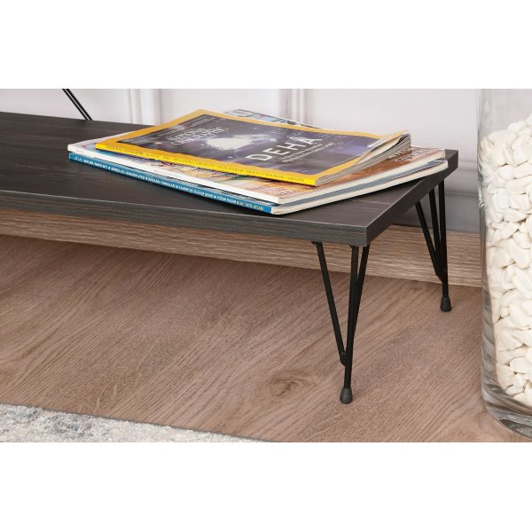 Street mediebenk - Mørkebrun Street mediebenk - Mørkebrun