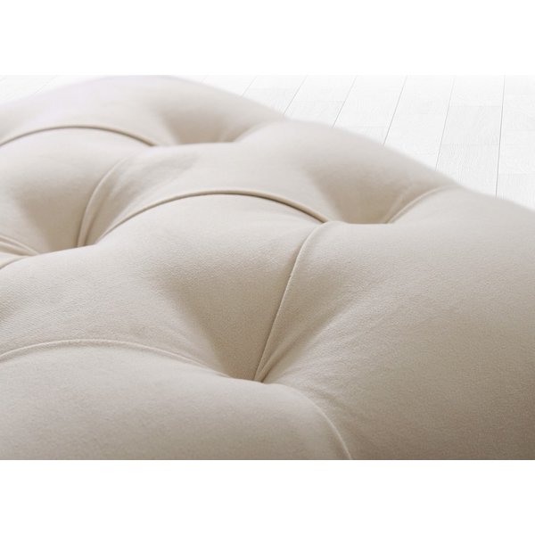 Blomsterpuff - Krem Blomsterpuff - Krem