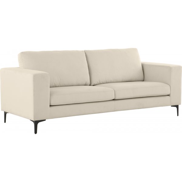 Aspen 3-seter sofa - Beige flyel