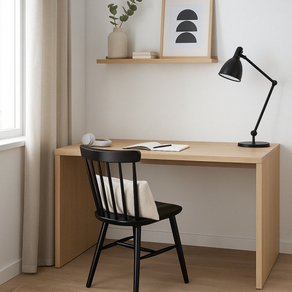 Pinnestol Light - Svart