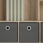 Lola garderobe - Eik/beige/gr