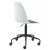 Cara hvit kontorstol med sittepute