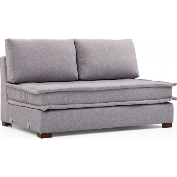 Lena divansofa - Lysegr