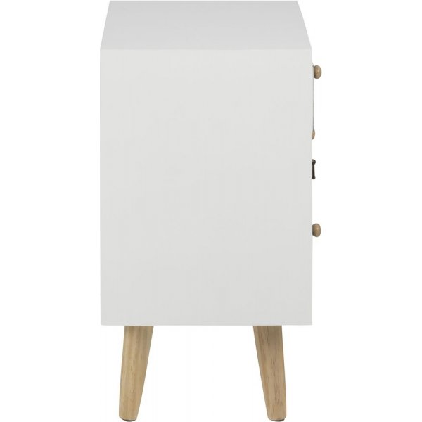 Thais Nattbord - Hvit/multi