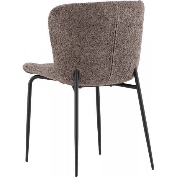 Modesto spisestol - Brun boucle Modesto spisestol - Brun boucle