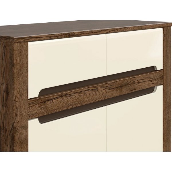 Ruso kommode - Eik/perlehvit Ruso kommode - Eik/perlehvit