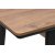 Sigma spisebord 130-166 x 80 cm - Valntt/svart