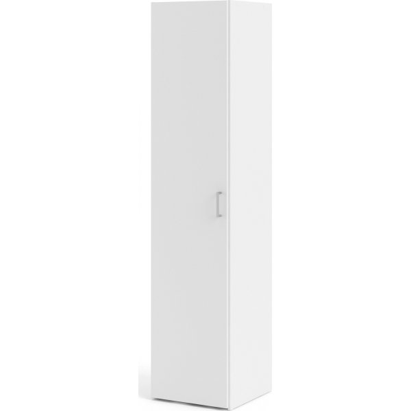 Garderobe hvit 40 cm bred og 175 cm høy Garderobe hvit 40 cm bred og 175 cm høy