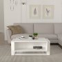 Bianco salongbord 106,4 x 60 cm - Hvit/gull